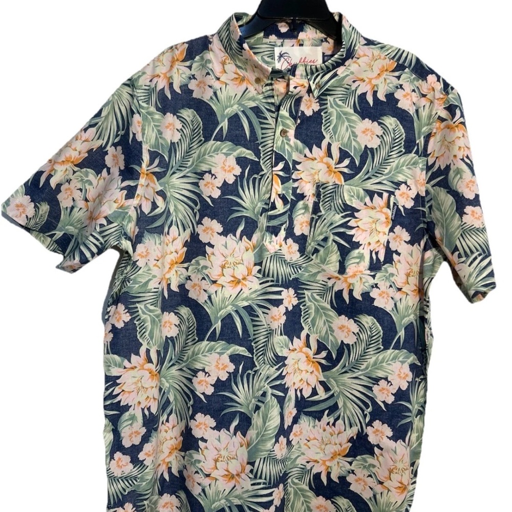 Chubbies Tropical Floral Hawaiian Shirt XXL - 2XL